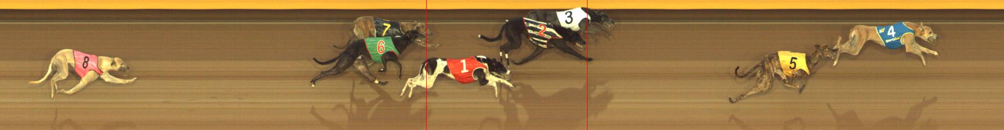 Race result finish photo